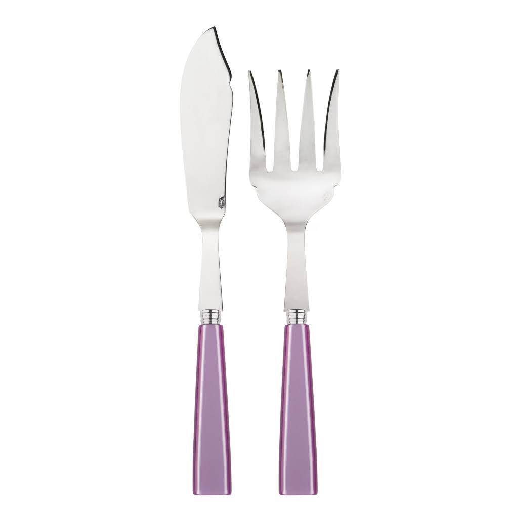 Sabre Paris Natura Fish Serving Set Lilac