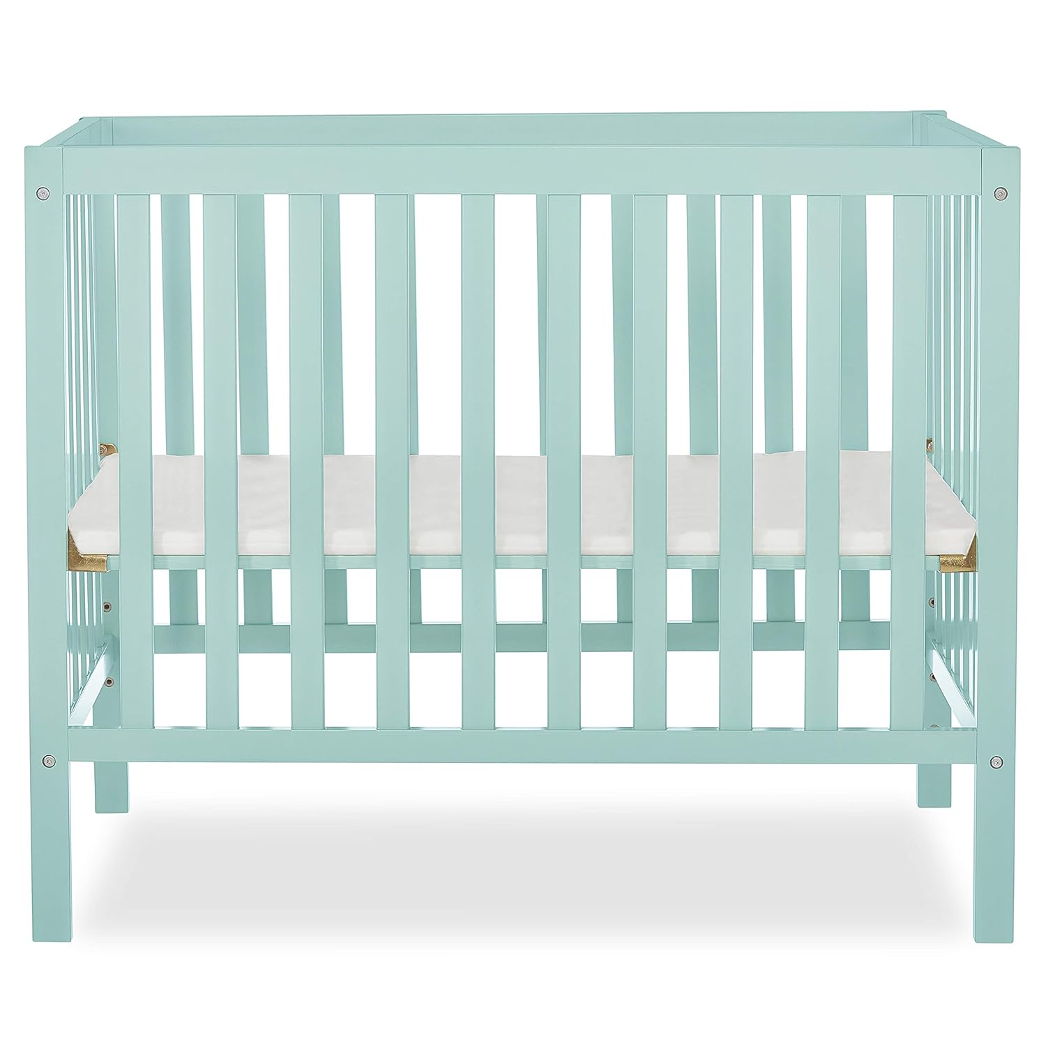 Dream On Me, Edgewood 4-in-1 Convertible Mini Crib, White , 40x25x33 Inch (Pack of 1)