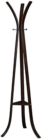 Table Top Niche Mia Bentwood Coat Rack Color Mocha Walnut by TTKing