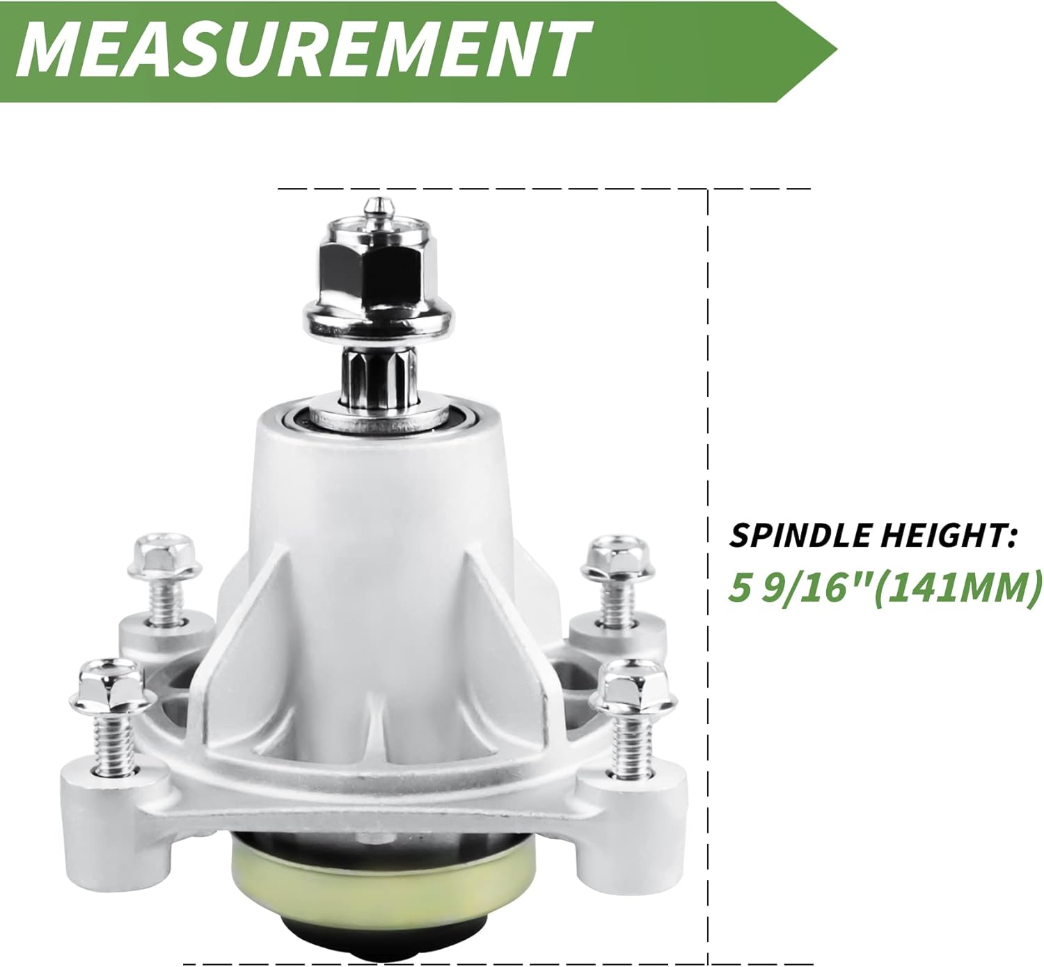 Aeagle Deck Spindle Assembly for Husqvarna 46 Inch 174356 174358 532174356 532192656 539107515 587125201 3 Pack