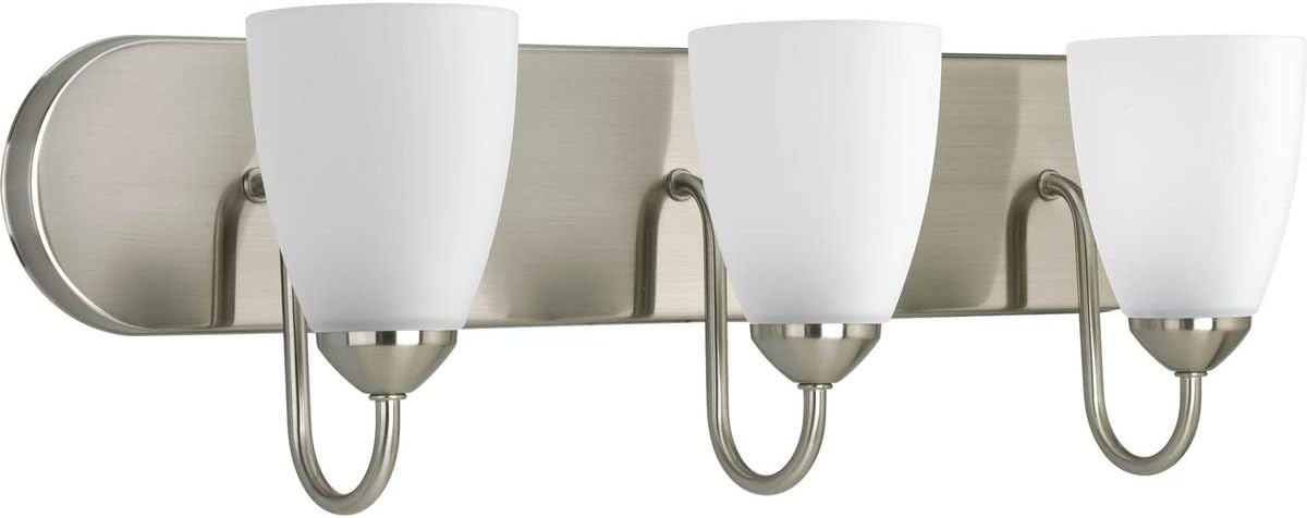 Progress Lighting P2708-20 3-100W MED Bath Bracket, Antique Bronze