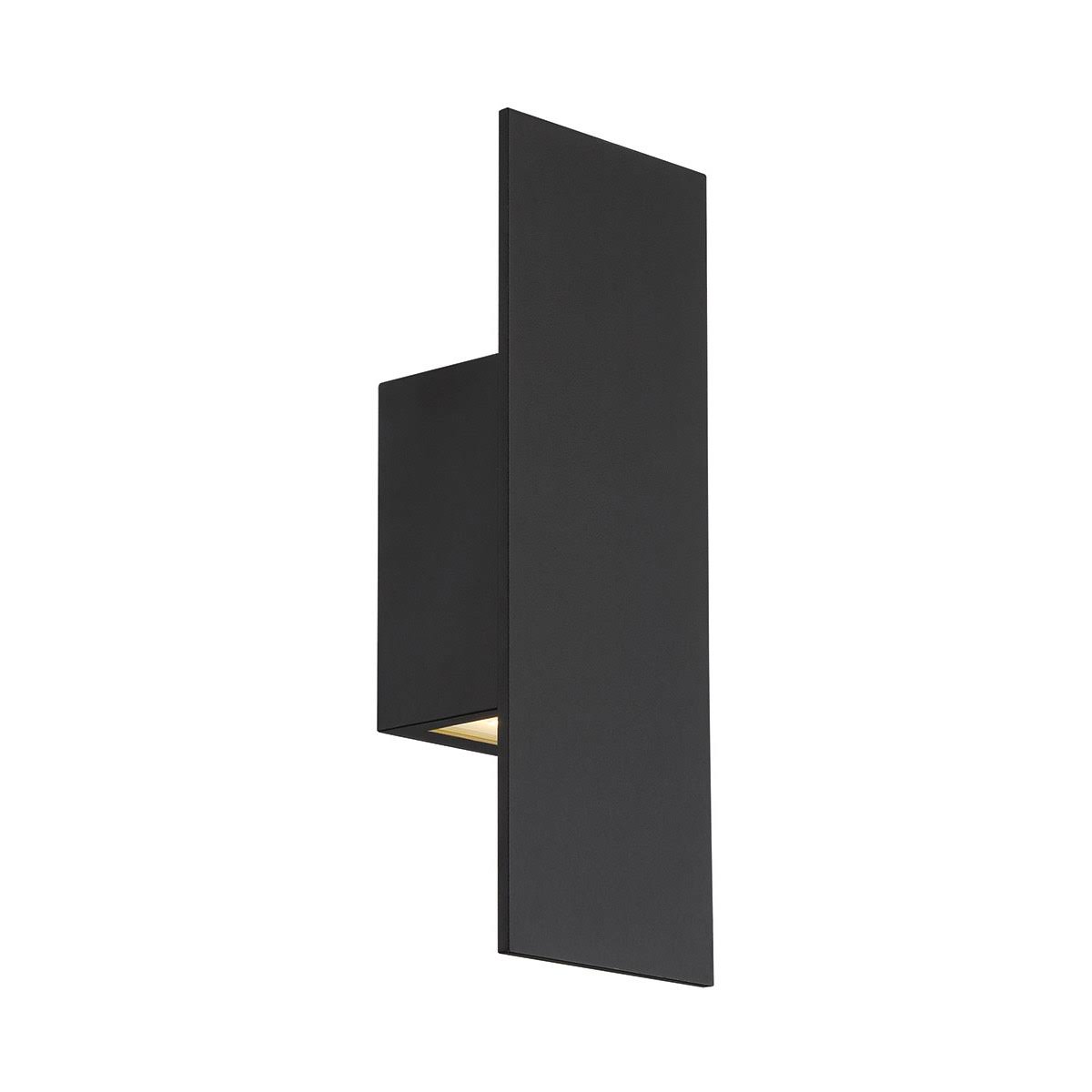 WAC Icon LED Indoor u0026 Outdoor Wall Light - WS-W54614-BK