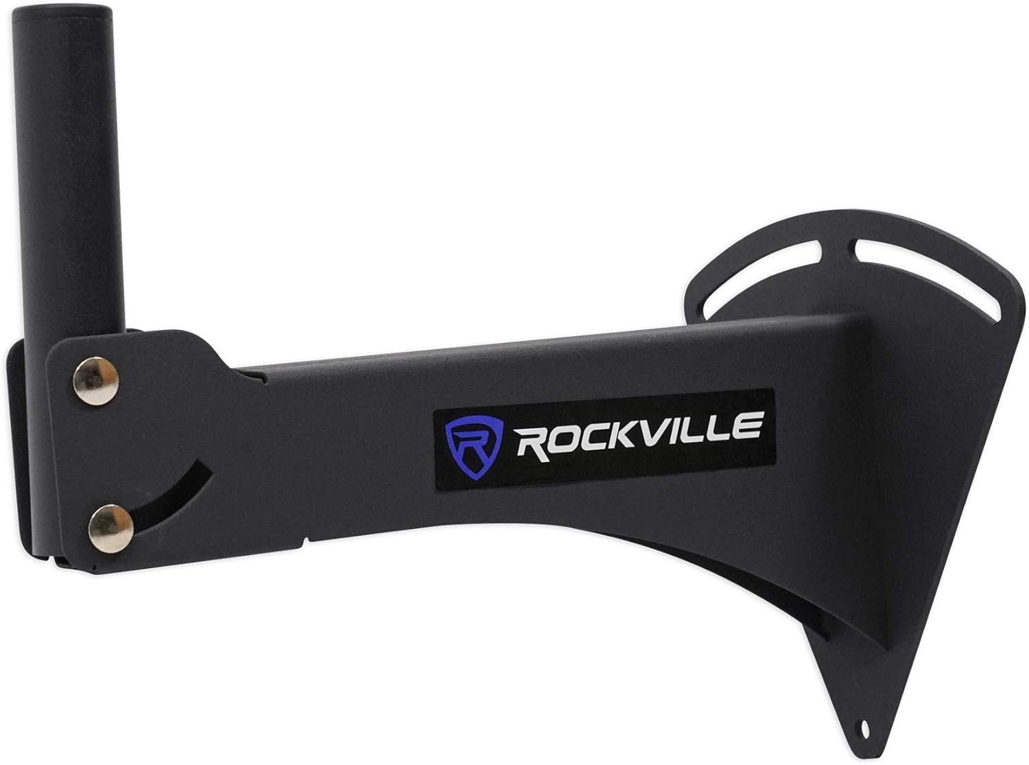 Rockville RPW20 Pair Adjustable Wall Mount Brackets for PA Speaker Installations Pack of 2
