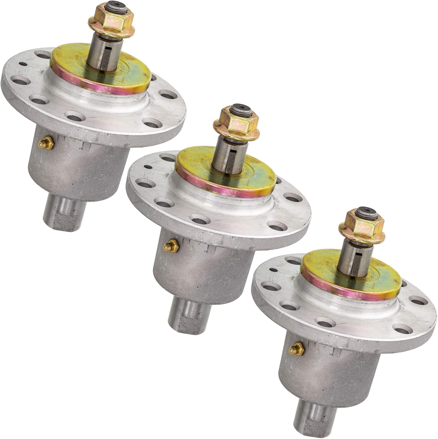 8TEN Deck Spindle Assembly Set for Exmark 60 inch Lazer Z AC (S/N 190,000-219,999 220,000-259,999) 1-634972 3 Pack