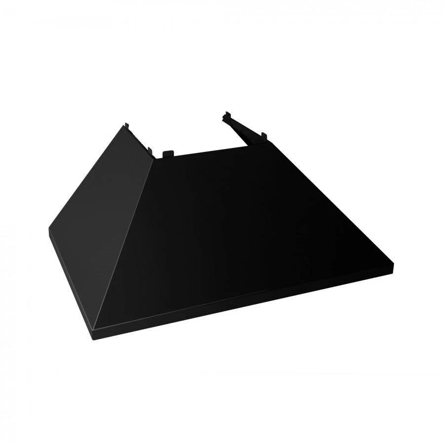 42x22Colored Range Hood Shell in Black Matte, Shell Only, 8654-SH-BLM-42