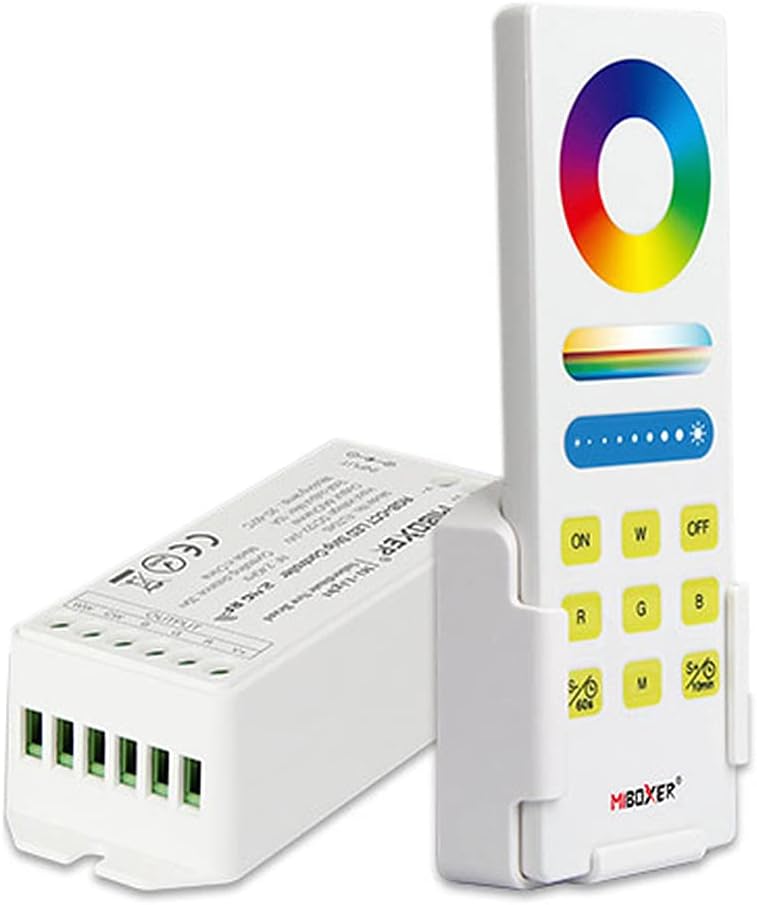 DC12-24V RGB+CCT FUT045A RF Wireless Remote Control LED Controller Kit (5in1 RF Remote kit) Pack of 2