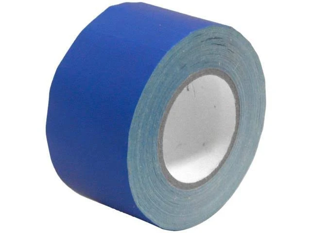 Seismic Audio - SeismicTape-Blue603-4Pack - 4 Pack of 3 inch Blue Gaffer&s Tape - 60 Yards per Roll