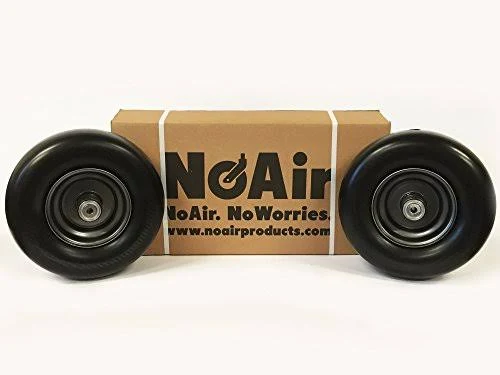 (2) Gravely Ariens Flat Free Tire Assemblies 13x5.00-6 Dark Gray Fits HD, Compact and Pro Turn Models Replaces 07101111