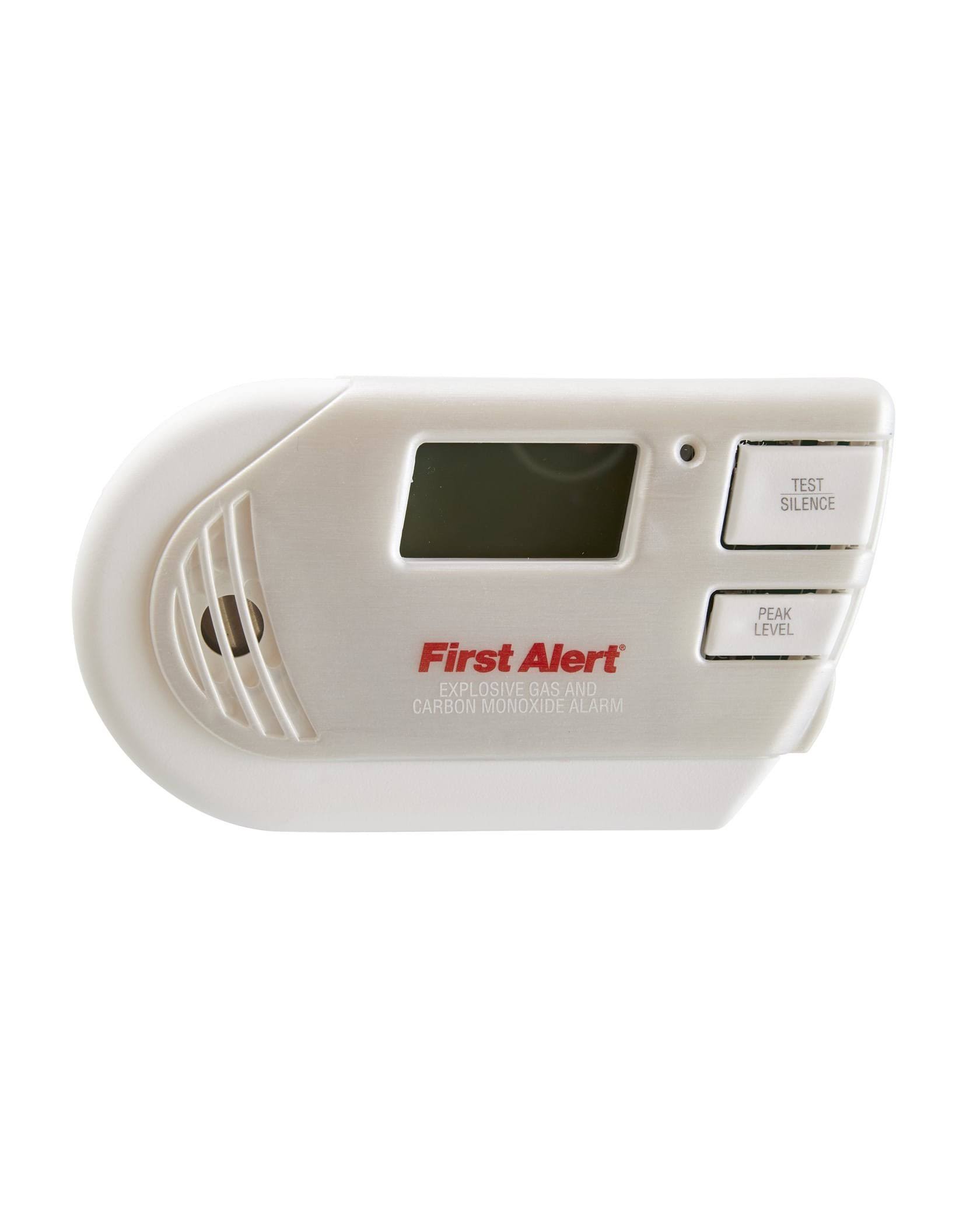 First Alert Combination Explosive GAS and Carbon Monoxide Alarm with Backlit Gco1cn