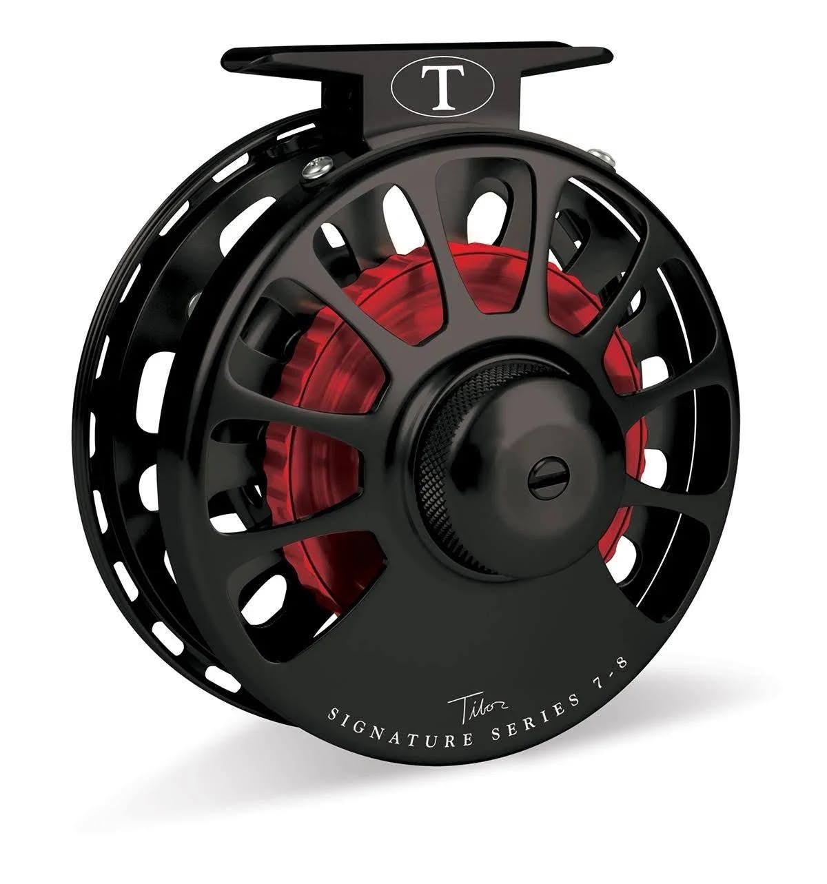 Tibor Frost Black Signature Series Fly Reel - Crimson