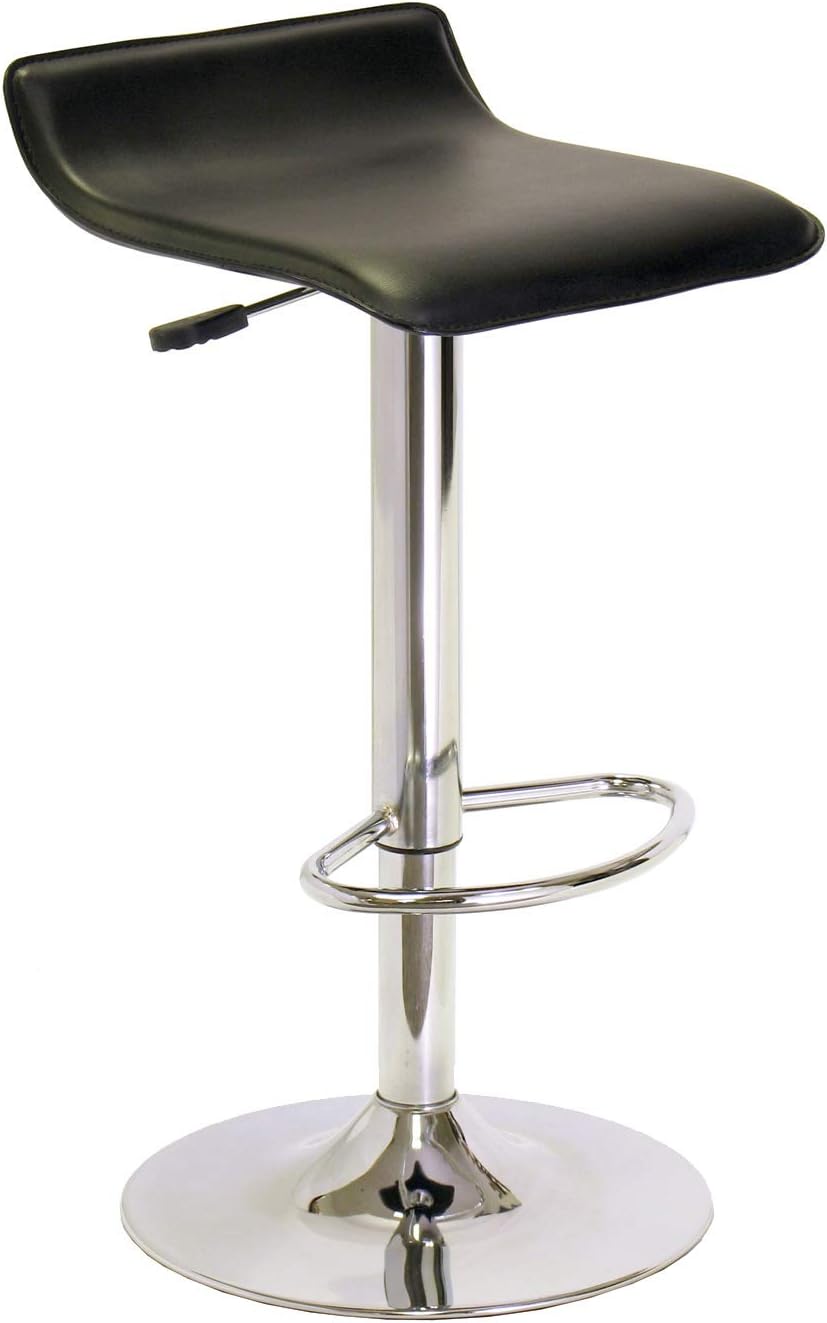 Winsome 93129 Spectrum Stool, Black Pack of 2