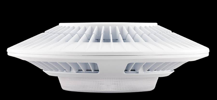 RAB Garage Ceiling 78W Cool LED Bi-Level Back Box White (GLED78BBW/BL)