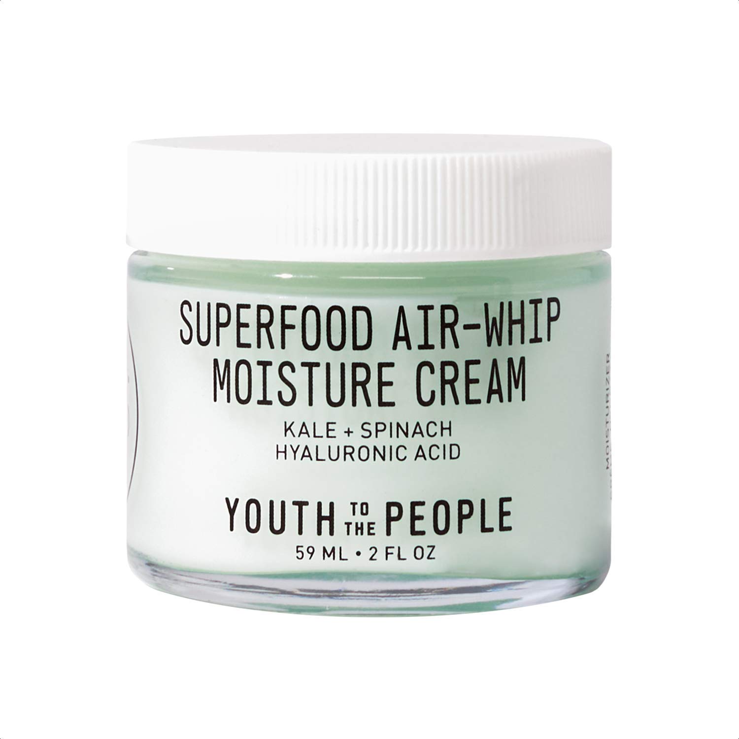Youth To The People Superfood Air-Whip Moisture Cream - Hyaluronic Acid + Green Tea Moisturizer - Vegan Face Cream Ideal for Combination or Oily Skin Types - Clean Beauty (2oz) Pack of 2