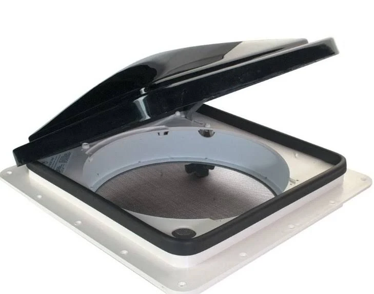 Fan-Tastic Vent Fan-Tastic Static Vent - 900, Black 800900