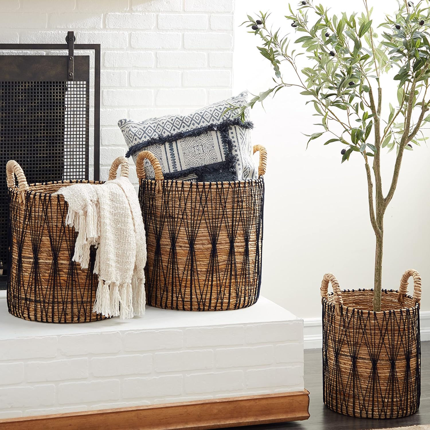Deco 79 Storage Basket, S/2 19