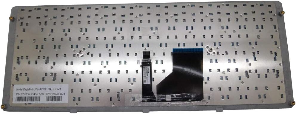 GAOCHENG Laptop Keyboard for Gigabyte P34 P34G YH-AZ12EG34 2Z703-UI340-E50S United States US Black Frame and Backlit