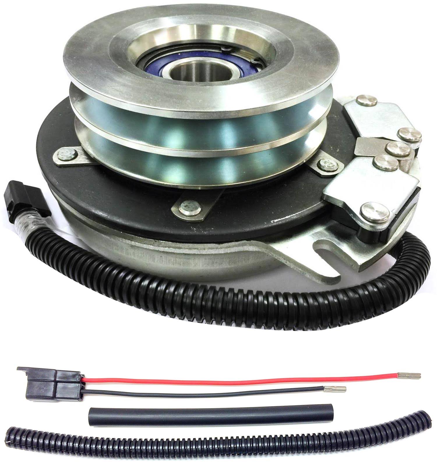 Bundle - 2 Items: PTO Electric Blade Clutch, Wire Harness Repair Kit. Replaces Grasshopper 388769 P
