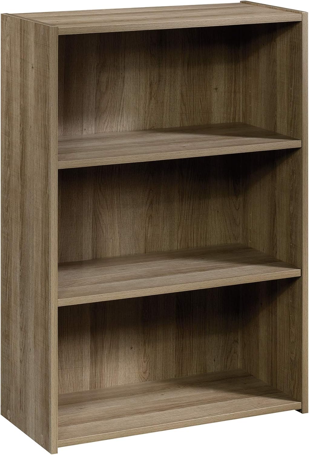 Sauder Beginnings 3-Shelf Bookcase, Cinnamon Cherry finish Pack of 2