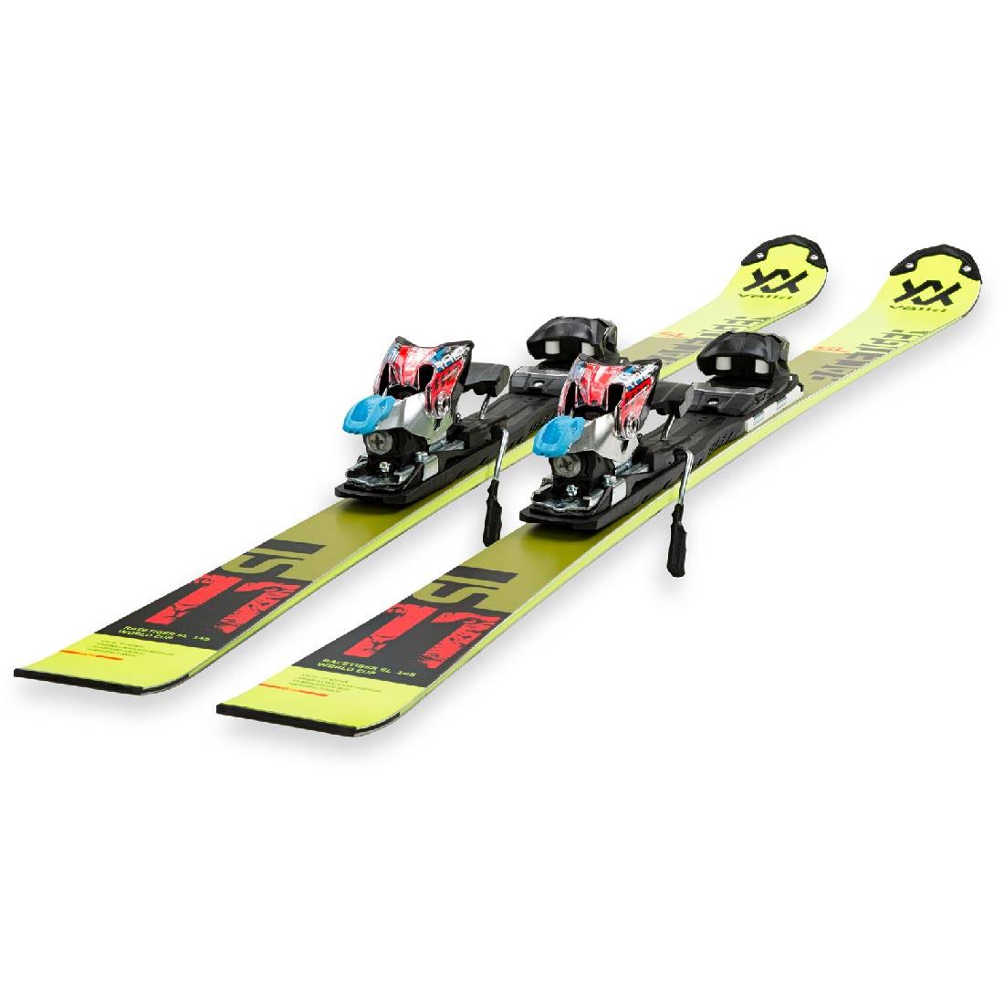 Volkl 2020 Junior Racetiger Speedwall SL R Skis W/Lifter Plate (131)