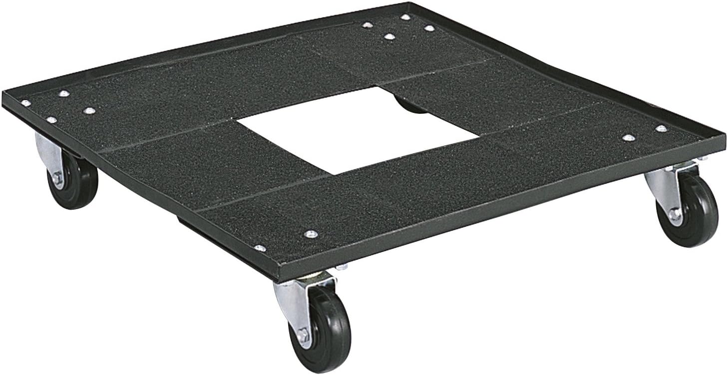 Safco Products Stack Chair Cart for 4185 Stack Chairs and Visit Stack Chairs, sold separately, Black