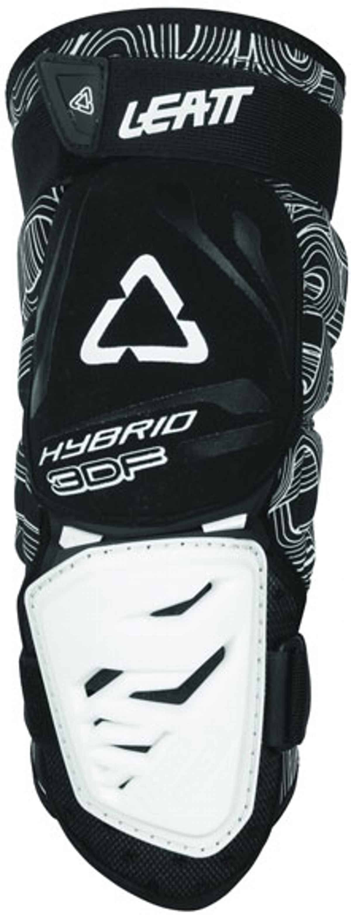 Leatt 3DF Hybrid Knee Guard Black/White L/XL