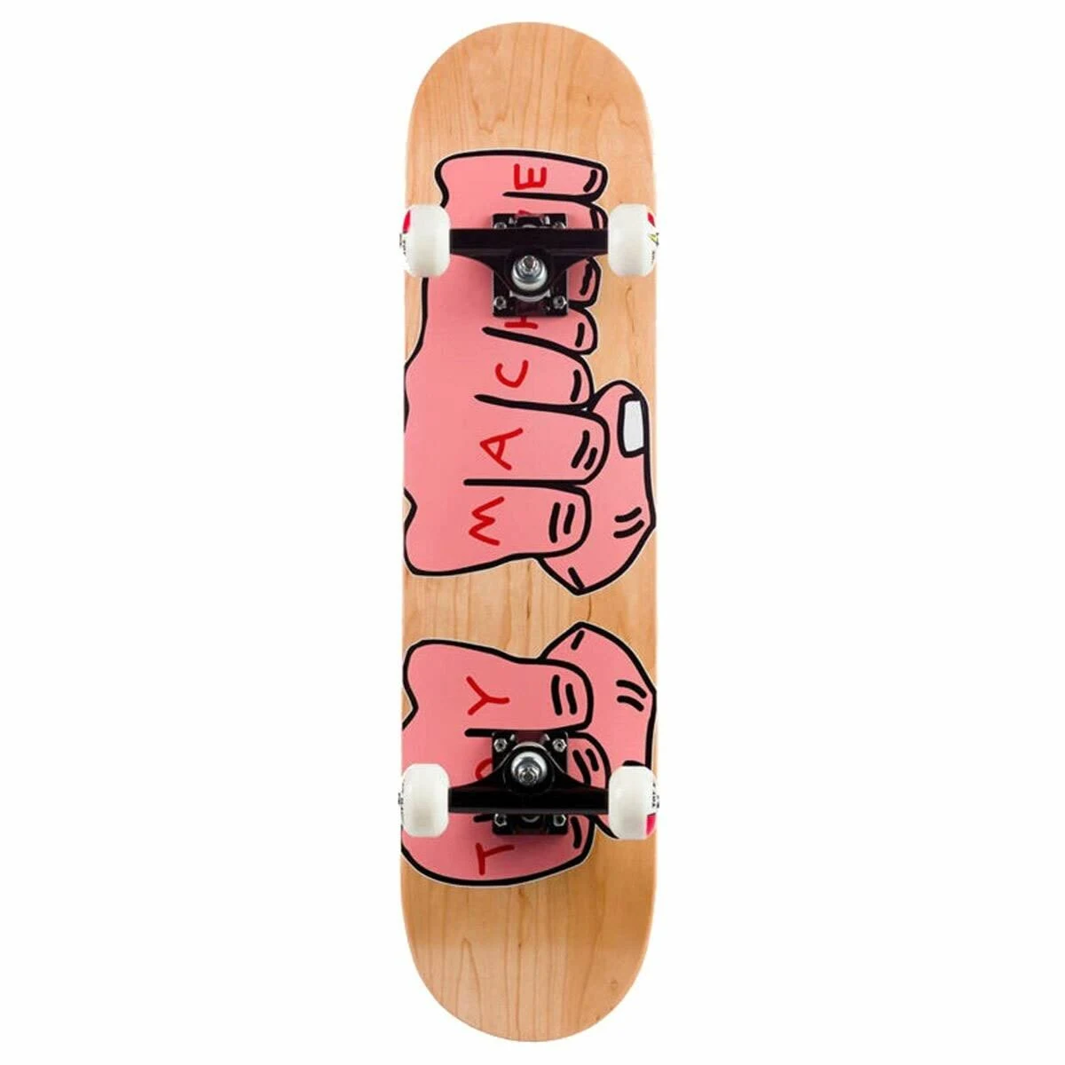 Toy Machine Skateboard Complete Fists 7.375x22 (Assorted Colors)