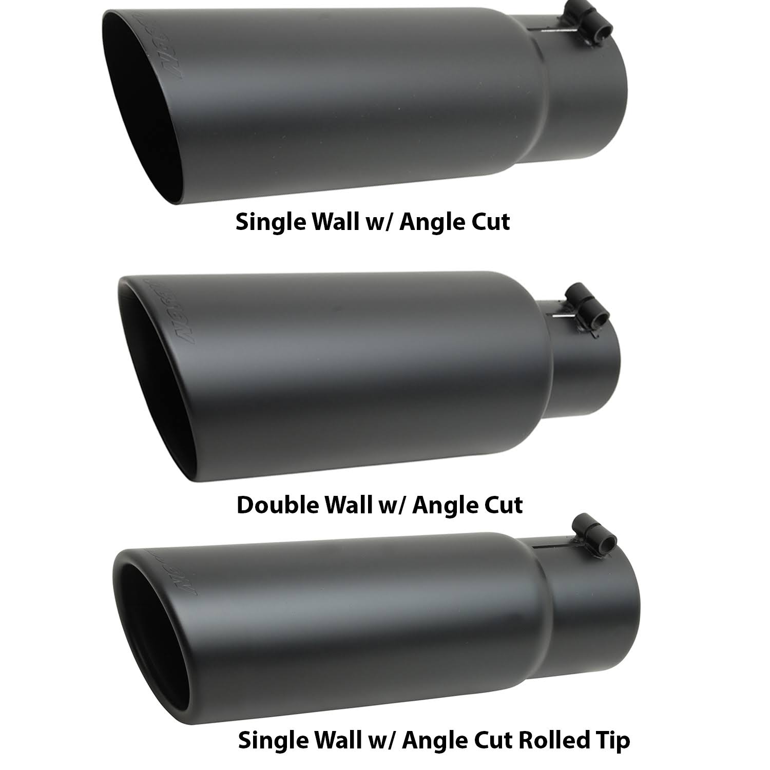 Gibson Performance 500638-B Black Ceramic Exhaust Tip