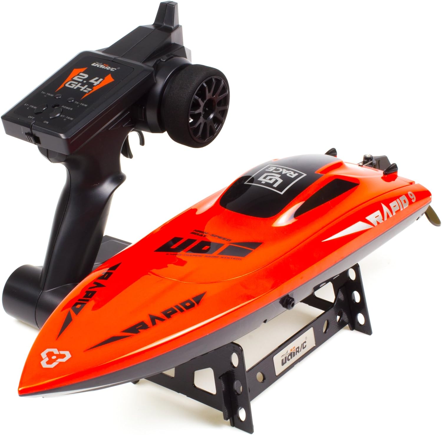 Cheerwing UDI 2.4Ghz RC Racing Boat for Adults 30KM/H High Speed Electronic Remote Control Boat for Kids Pack of 2