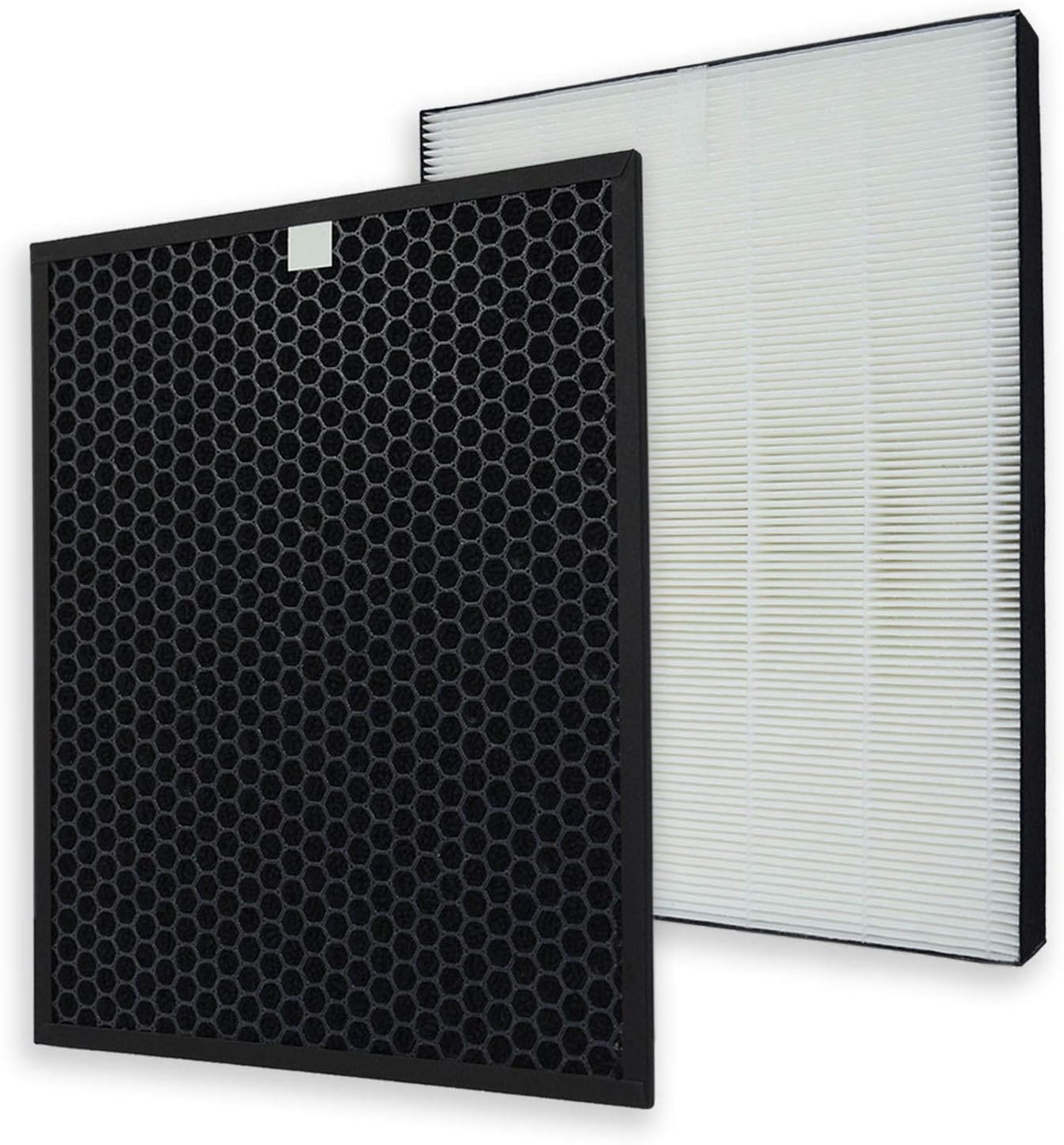 PUREBURG Replacement Filter Kit Compatible with Sharp FZ-F60HFU FZ-F60DFU Fits Sharp FP-F60UW FP-F60U-W Pack of 2