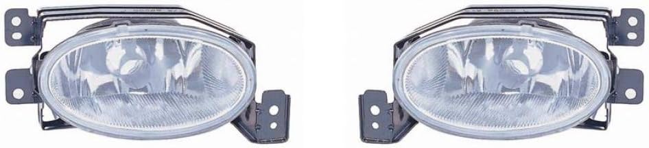 For Acura TSX Fog Light Unit 2006 2007 2008 Pair Driver and Passenger Side For AC2594100