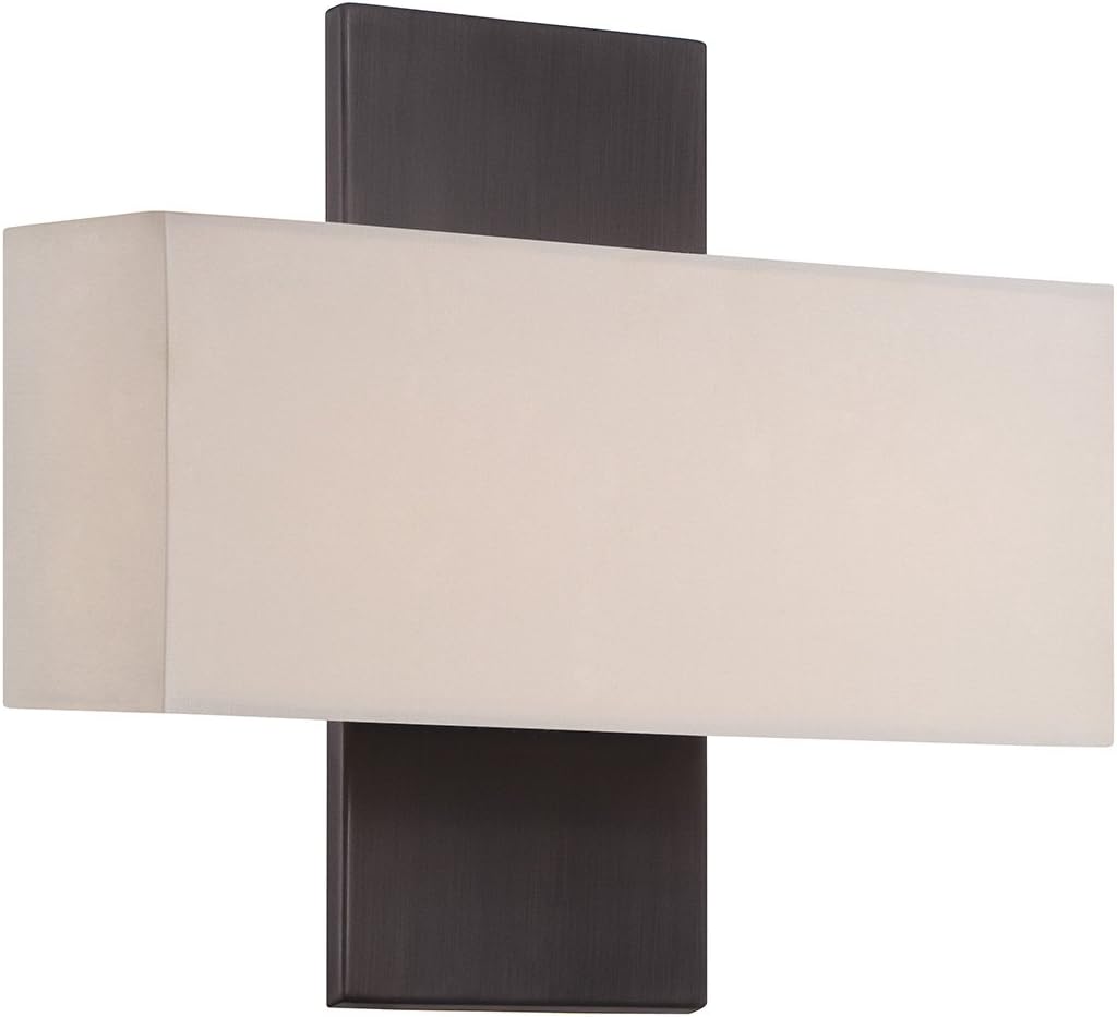 WAC Lighting WS-12511-BO Small 11-Inch Chicago Wal Sconce
