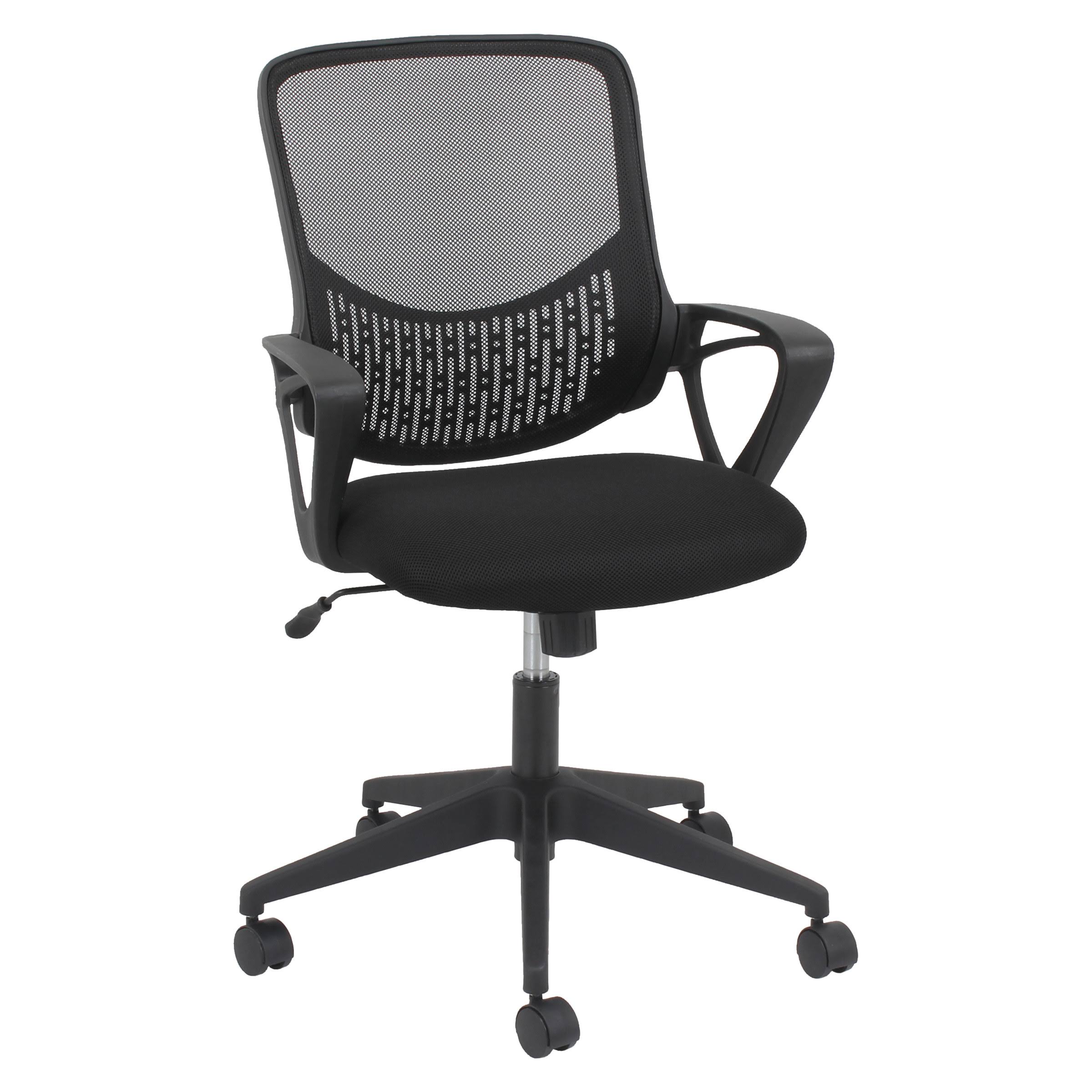 OIF Modern Mesh Task Chair - Black