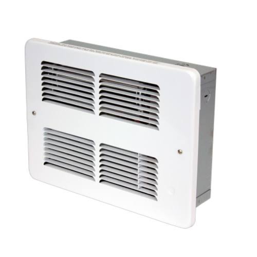 King Electrical WHF2415I Fan Forced Electric Space Wall Heater with Grille; 240 Volt, 1500 Watt, Wall Mount, Nickel Chromium All
