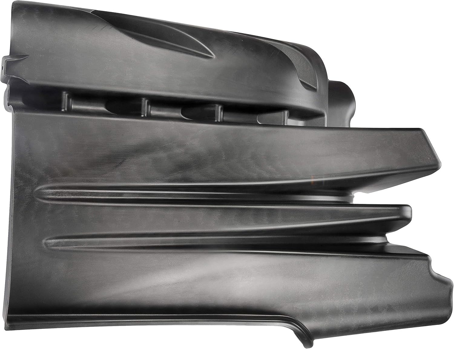 Dorman 242-6015 Front Driver Side Lower Rearward Heavy Duty Splash Guard for Select Freightliner Models, Black