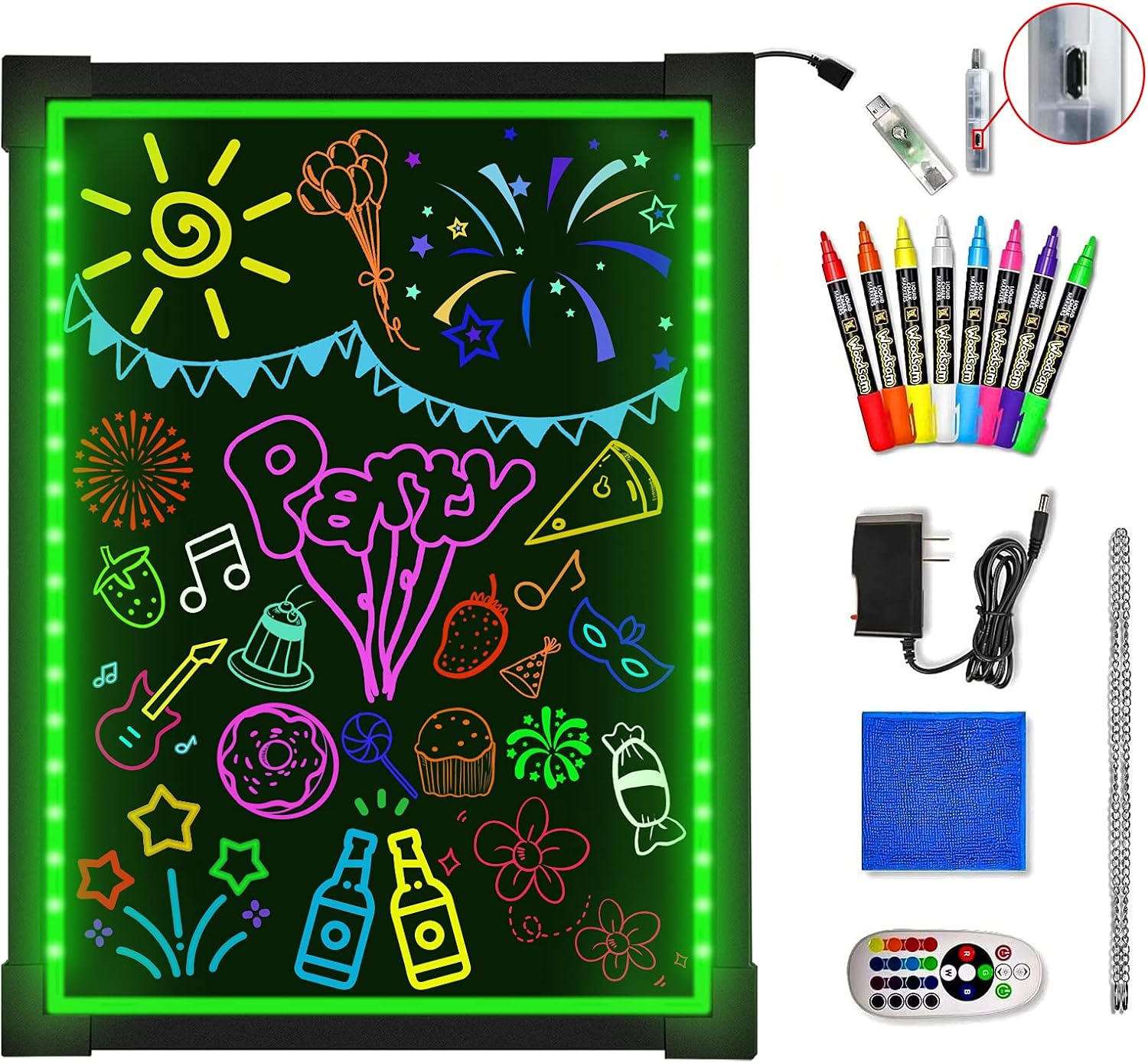 Woodsam LED Message Board- 28