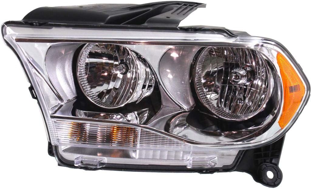 For 2011 2012 2013 Dodge Truck Durango Driver Side Chrome Headlight CAPA Certified For 55079367AC + 55079367AB | CH2502228