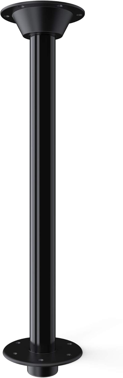 Manufacturers' Select ITC SurFit Table Leg System for RV or Boat - Recessed Mount - (Black w/Aluminum Floor Base, 27