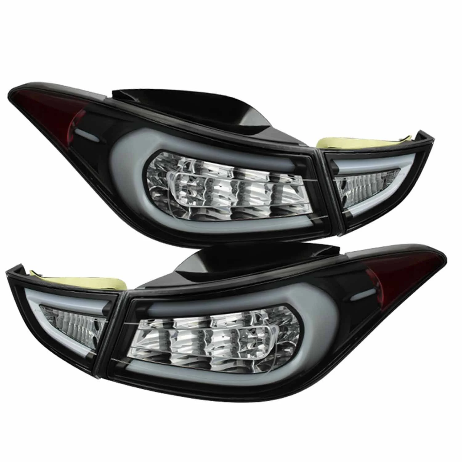 Spyder Hyundai Elantra 11-13 Light Bar LED Tail Lights - Black