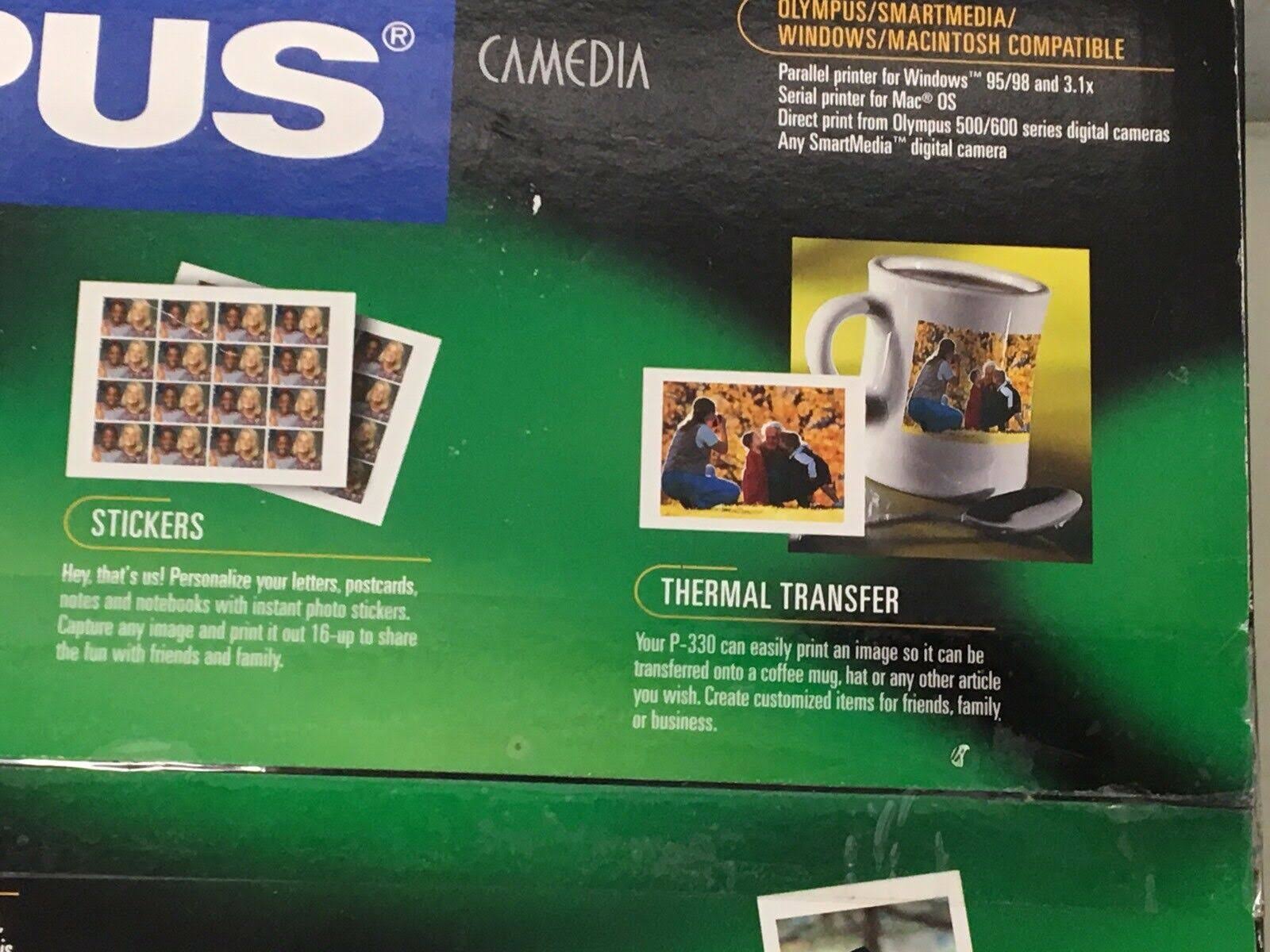 Olympus P-330 Digital Home Photo Printer, Black