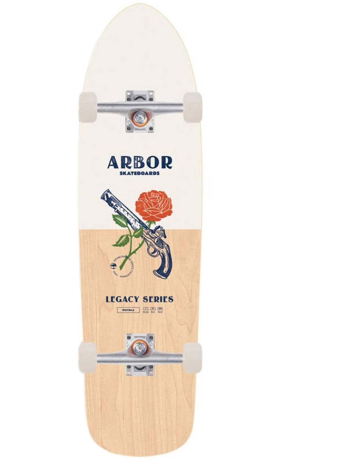 Arbor Complete Cruiser Skateboard Pistola Legacy 2019