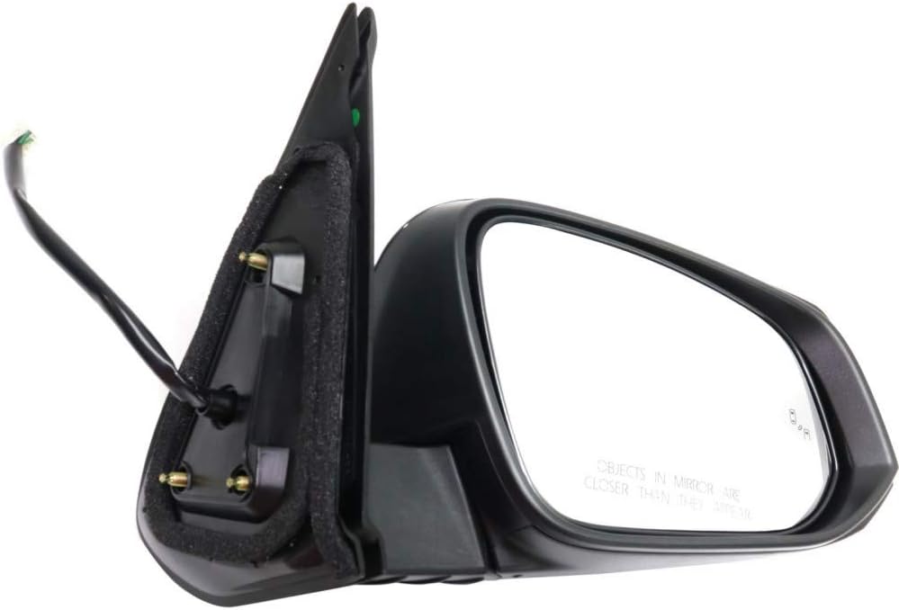 For Toyota Tacoma Mirror 2016 2017 2018 Passenger Side Power Folding | Power | Heated | w/Blind Spot Detection & Signal Light | Paintable TO1321350 | 8791004240
