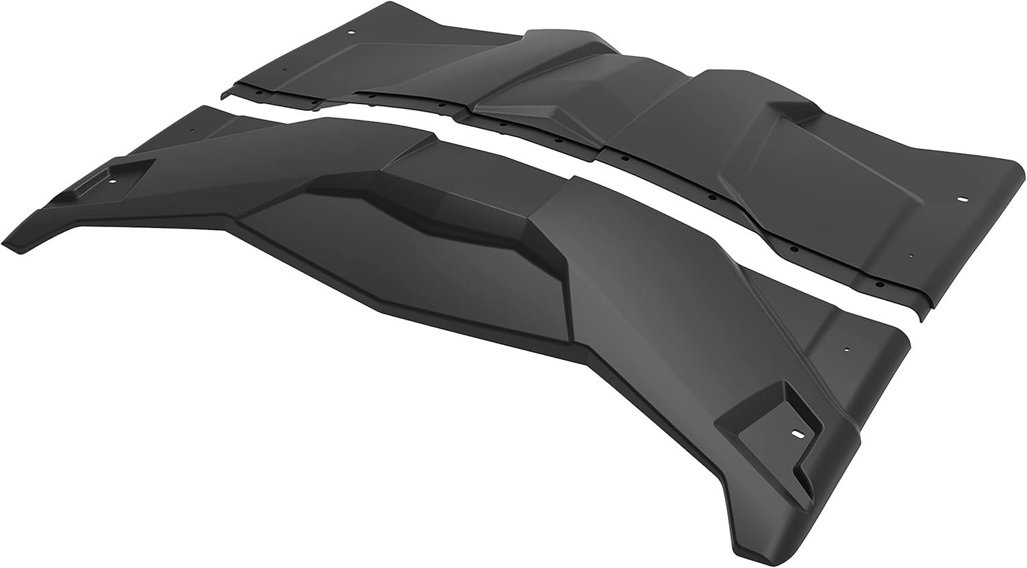 Sport X3 Hard Roof Top, SAUTVS 2-piece Combination Hard Roof Top Sun Visor for Can Am Maverick X3 2017-2021 Accessories (Replace #715002902)