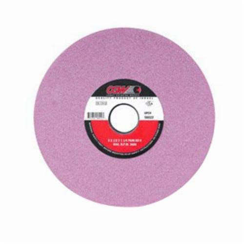Camel Grinding Wheels 7x22 Diam x 1-1/4x22 Hole x 1/4x22 Thick, J Hardness, 60 Grit Surface Grinding Wheel - Aluminum Oxide, Typ