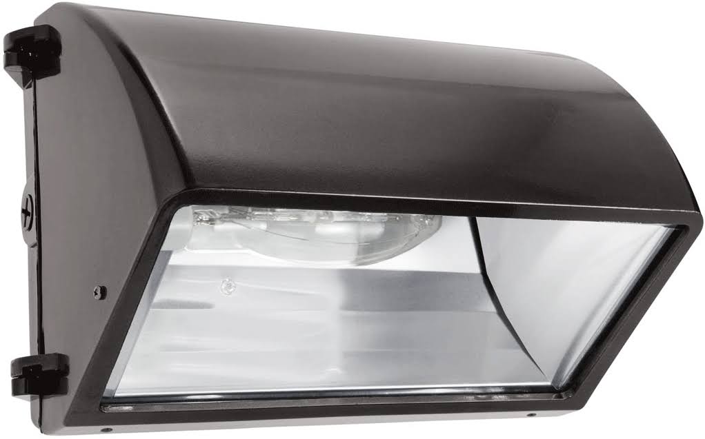 RAB WP2CH70/PC - Wallpack 70W Metal Halide 120V HPF Cutoff + Lamp + 120V PC Bronze
