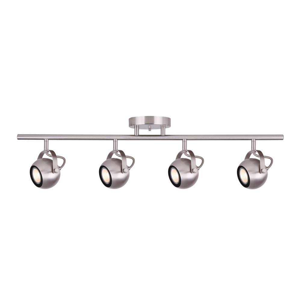 Murphy 4-Light Track Kit Canarm Finish: Brushed Nickel SA5C1J70