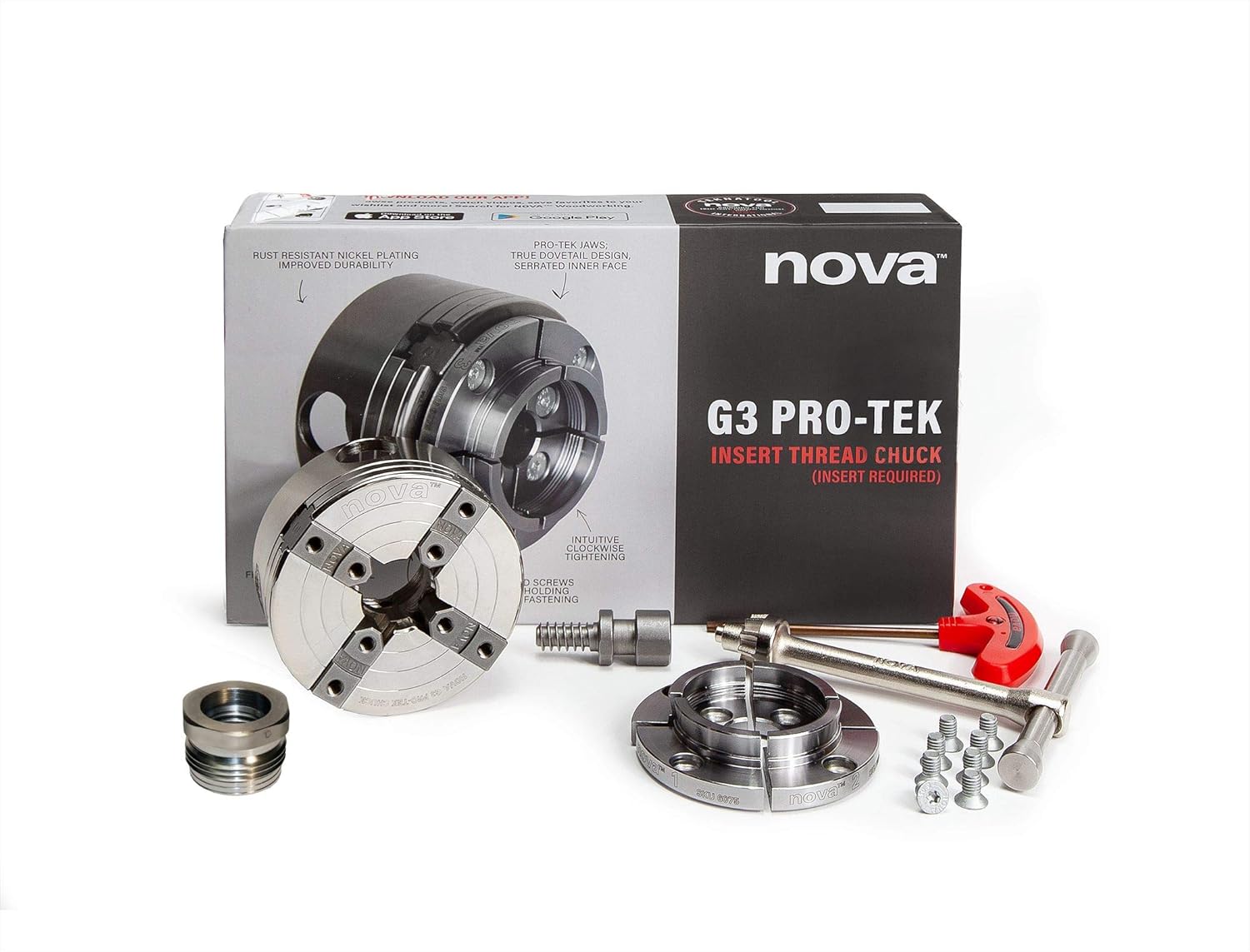 Nova 48290 Premier Pro-Tek G3 Chuck Kit with Pro-Tek 2