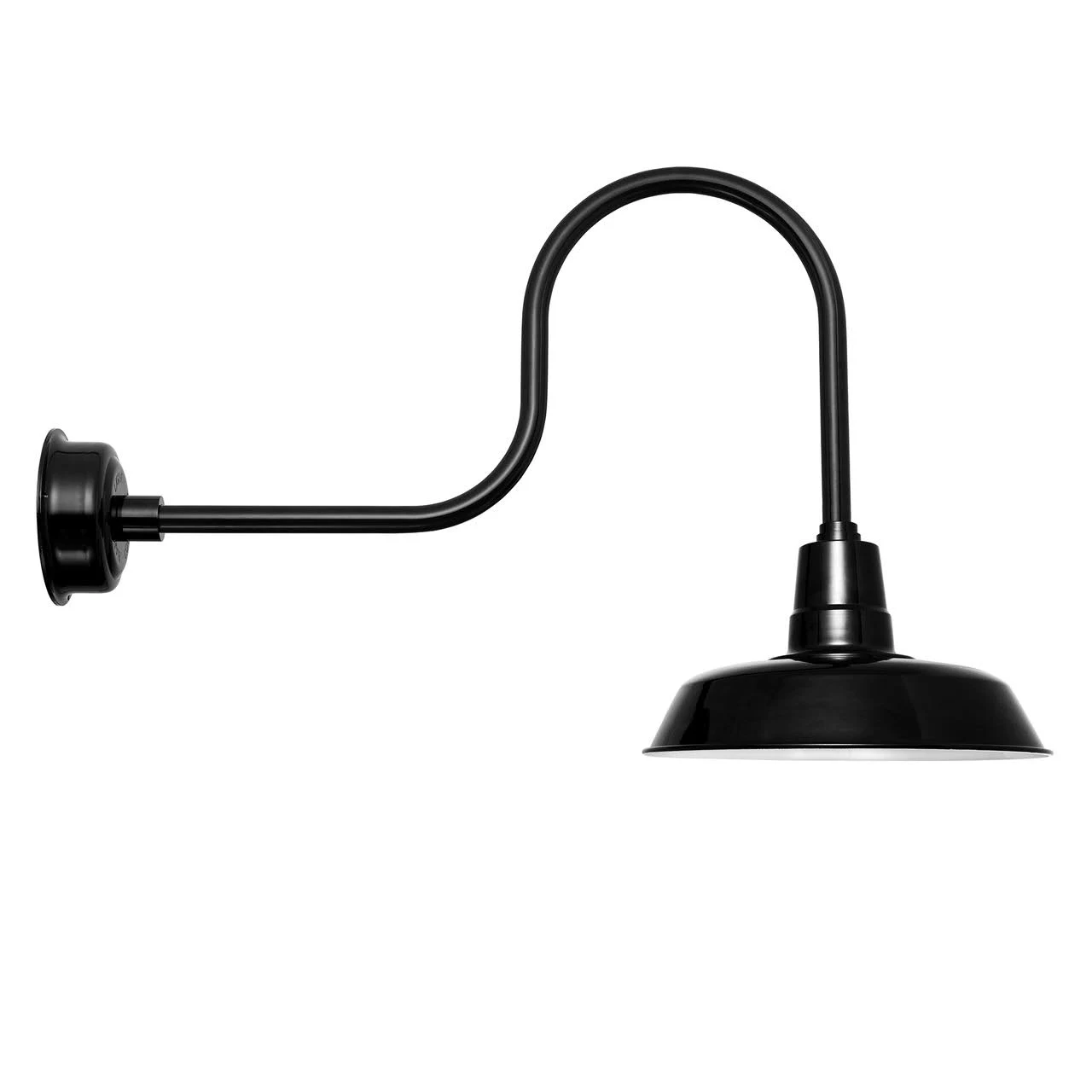 Cocoweb Oldage Outdoor Barn Light, Black