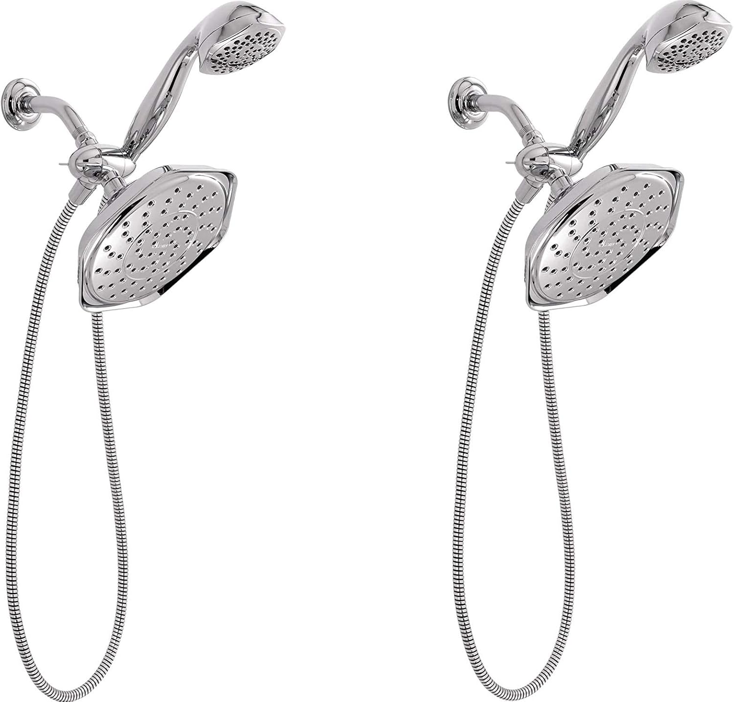 Moen 21005 Refresh 9-Inch Single Rainshower with 7-Function Handshower, Chrome Pack of 2