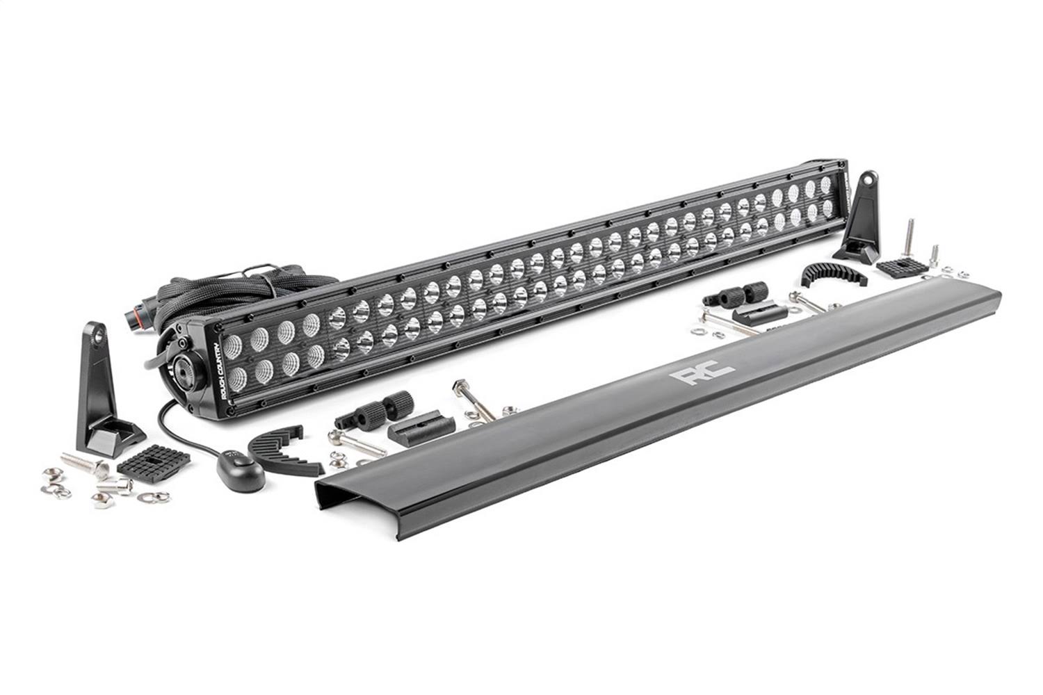 Rough Country 70930BL 30-Inch Black Series Dual Row Cree LED Light Bar
