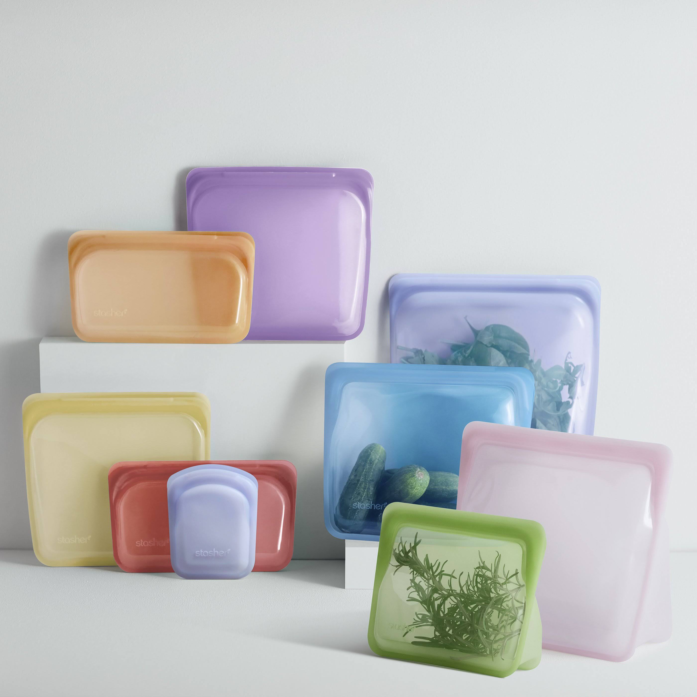 Stasher Bag Starter Plus Kit 9-Pack | Bundle | Silicone